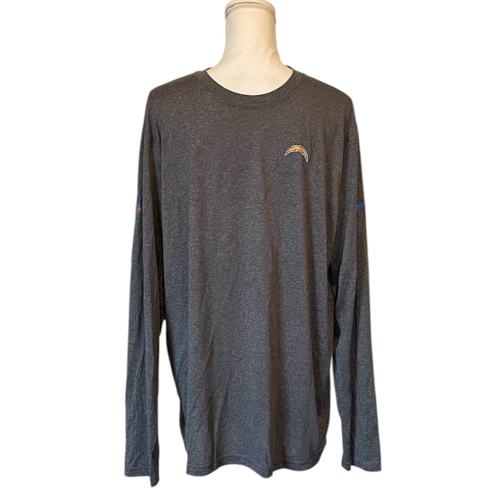 NFL Los Angeles Chargers The Nike Tee Dri-Fit Long Sleeve Shirt Men’s XL